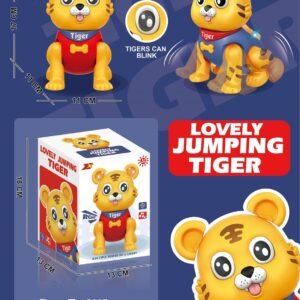 Lovely Jumping Tiger With Music