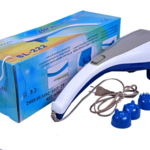 Plastic 50 Hz Dual Hand Dolphin Body Massager | For body Pain.