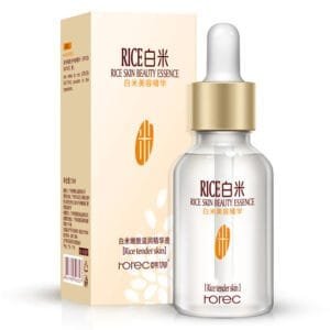 Rorec White Rice Serum for Glowing Whitening Brightening Face