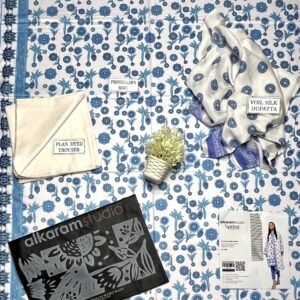 Alkaram Lawn 3 PIECES (Suite Code: 10  )