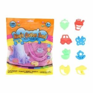 Magic cotton sand 300 gram pack ( random colors )