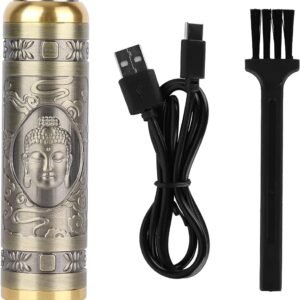 Portable Men's Electric Shaver Beard Trimmer USB Rechargeable Mini Face Razor Shaving Machine Facial Hair Remover for Men