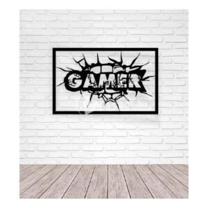 Gamer   Wall Art MDF Wood material