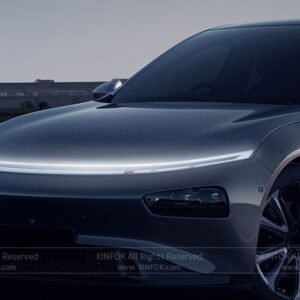 Super Bright Led Car Hood Daytime Running Light Strip Scan Lighting Decoration Auto Ambient Neon Lamp Atmosphere light. (random color)