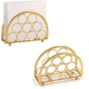 Luxury Gold Tissue holder  / Napkin rack