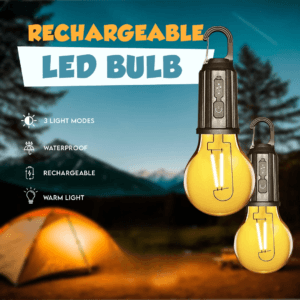 LED Rechargeable Bulb 2-8 Hours Backup