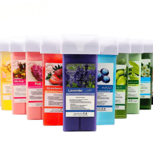 Refill Wax for Women, Roll On Wax Refill for Hair Areas of the Body, Roller Waxing Hair Removal Depilatory Refill Wax with different flavour (Random Flavors)
