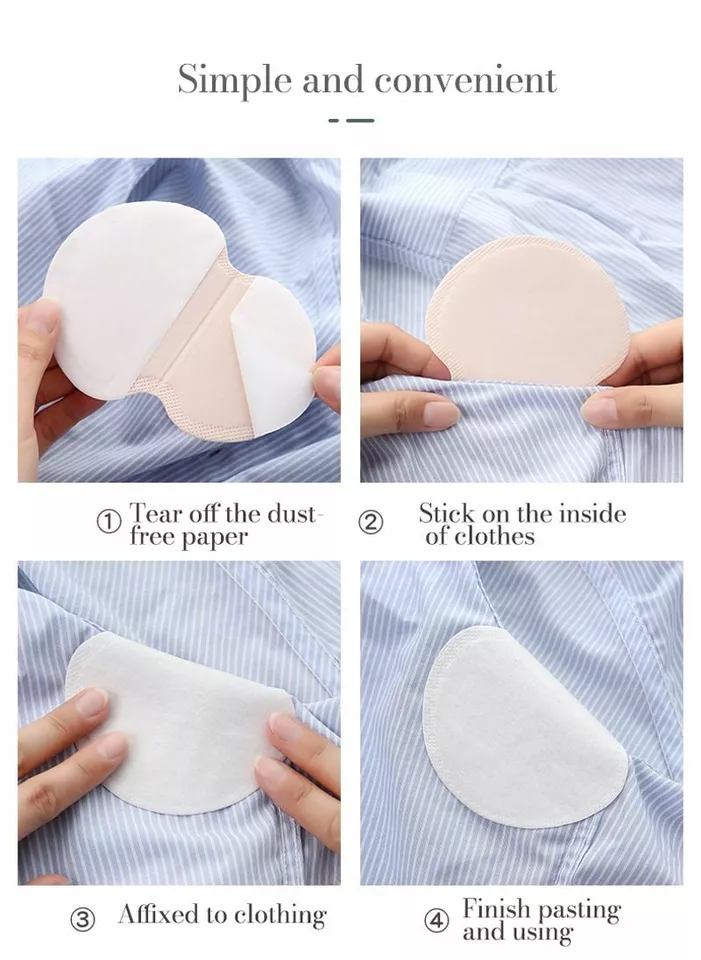 (Pack of 6) Disposable Sweat Pad Antiperspirant Underarm Armpit | Sweat Absorbing Pads for men and women - Image 9