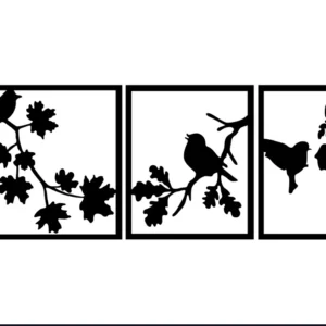 Tree wall decoration MDF Wood material