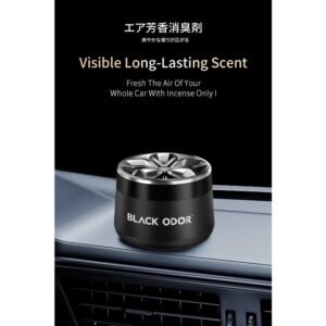 Black Odor Car Perfume Air Freshener Fragrance