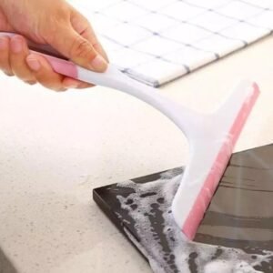 Window Cleaner Mirror Wiper  for Kitchen And Bathroom Use Car Wash Cleaner (Random Color)